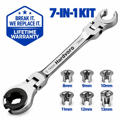 Hardvoro™ Flare Nut Wrench Kit