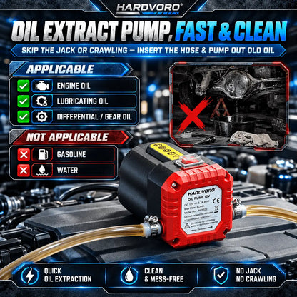 Hardvoro™ CleanFlow Oil Extractor